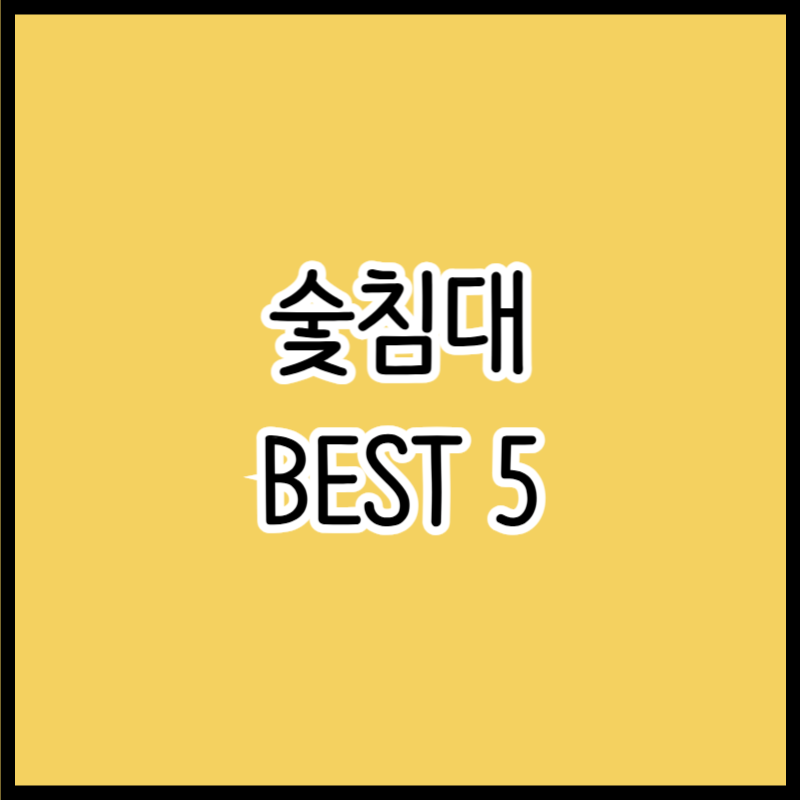 숯침대 추천 BEST 5 KC인증 가격 전자파 안전성 완벽 비교