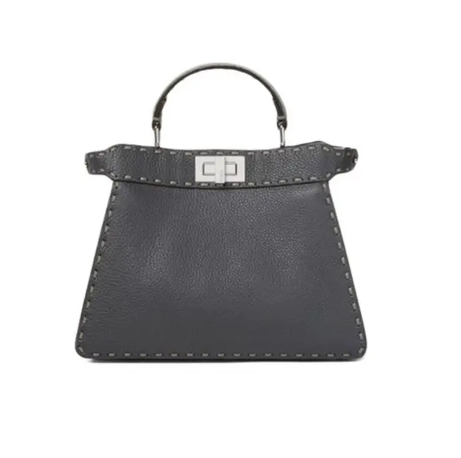 펜디 피카부 아이씨유 셀러리아 스티치 스몰 토트 백